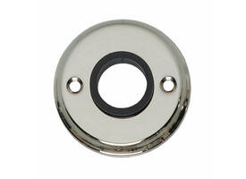 Rozetten ø50x5mm nikkel