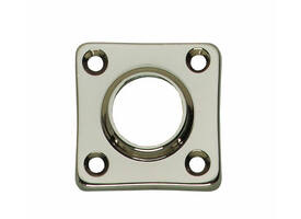 Rozetten 38x38x5mm nikkel