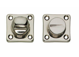 WC-sluiting 38x38x5mm met stift 8x8mm nikkel