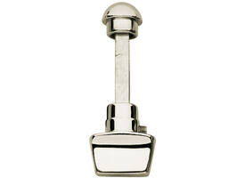 WC-olive los 8mm oud model nikkel