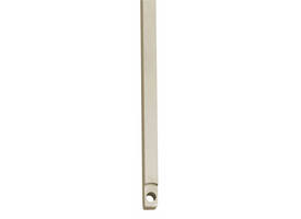 Stangenset tbv kruk-espagnolet lang 125cm nikkel