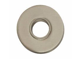 Rozetten verdekt ø50x8mm nikkel mat
