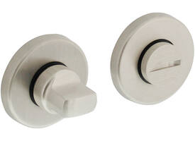 WC-sluiting verdekt ø49x7mm met stift 8x8mm nikkel mat