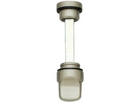 WC-olive los 8mm verlengd nikkel mat