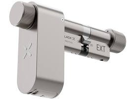 Black X Smart Lock 35/35mm - 45/45mm mat nikkel