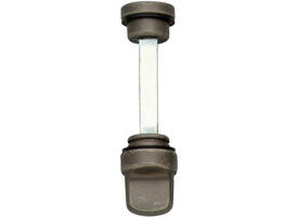 WC-olive los 8mm verlengd oud grijs