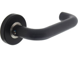 Gatdeel Bern op rozet verdekt ø53x10mm structuur zwart