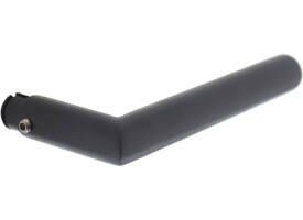 Deurkruk Jura structuur zwart