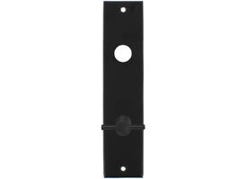 Schilden rechthoekig 181x41x7mm wc 72/8mm zwart