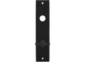 Schilden rechthoekig 181x41x7mm wc 78/8mm zwart