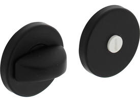 WC-sluiting verdekt ø50x7mm met nokken en stift 8x8mm zwart
