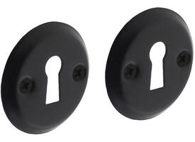 Sleutelrozetten ø50x5mm zwart