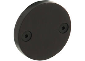 Afdekrozet ø55x8mm PVD zwart