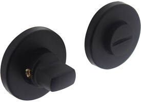 WC-sluiting verdekt ø49x7mm met stift 8x8mm zwart