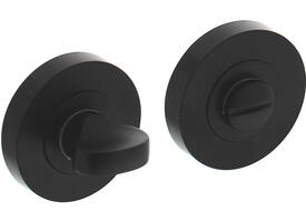 WC-sluiting verdekt ø52x10mm met nokken en stift 8x8mm zwart