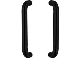 Deurgrepen U-vorm 325x70x25mm hart op hart 300mm structuur zwart