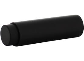 Deurstop ø22x80mm wandmontage zwart
