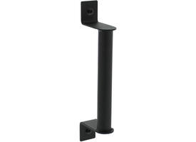 Handgreep rond 195x25mm zwart