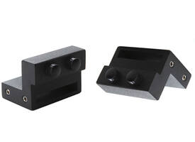 Set van 2 stoppers tbv UITSLUITEND schuifdeursysteem 450121 zwart