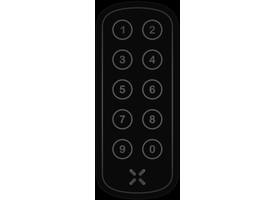 Black X xPad ovaal 100x42mm zwart