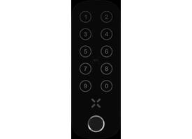 Black X xPad+ ovaal 138x42mm zwart