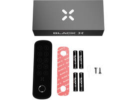 Black X xPad+ ovaal 138x42mm zwart