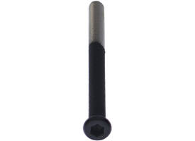Bout 6-kant M6x80mm tbv SKG3 rozetten voor deurdikte 67-69mm zwart