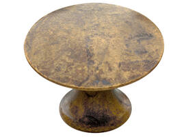 Meubelknop glad rond ø30mm antiek