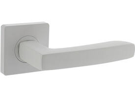 Gatdeel rechts Minos op rozet verdekt 55x55x10mm met nokken wit