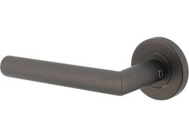 Gatdeel links Jura op rozet verdekt ø53x8mm met nokken antraciet grijs