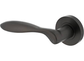 Gatdeel links George op rozet verdekt ø52x10mm met nokken antraciet grijs