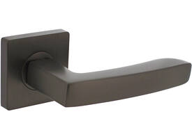 Gatdeel rechts Minos op rozet verdekt 55x55x10mm met nokken antraciet grijs