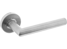 Gatdeel Jura op rozet verdekt ø53x10mm rvs
