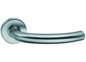 Gatdeel Half rond op rozet verdekt ø53x10mm rvs