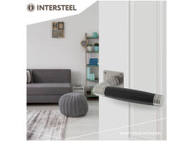 Deurkruk Ton 212 met rozet 42x42x2mm rvs