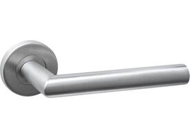 Deurkruk Jura basic op rozet verdekt ø53x10mm rvs