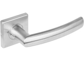 Gatdeel Blok op rozet verdekt 53x53x8mm met nokken rvs
