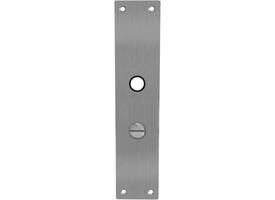 Schilden rechthoekig 250x55x2mm wc 63/8mm rvs