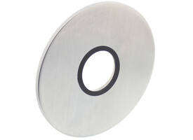 Rozetten zelfklevend ø55x2mm rvs