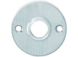Rozetten Ø51x2mm rvs