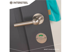 WC-sluiting Ø51x2mm met stift 8x8mm rvs