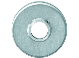 Rozetten verdekt ø53x5mm rvs