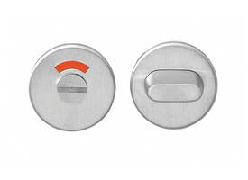 WC-sluiting verdekt ø53x5mm met stift 8x8mm rvs