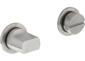 WC-sluiting zelfklevend ø30x3mm met stift 8x8mm rvs