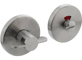 WC-sluiting verdekt ø55x8mm met nokken en stift 8x8mm rvs circulair geborsteld