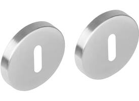 Sleutelrozetten verdekt ATP ø51x10mm met nokken rvs