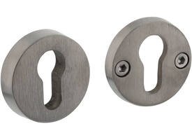 SKG3 veiligheidsrozetten rond ø52x12mm profielcilindergat rvs