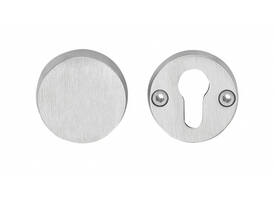 SKG3 veiligheidsrozetten rond ø52x12mm blind/profielcilindergat rvs