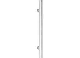 Deurgreep T-vorm 700x70x25mm hart op hart 500mm rvs