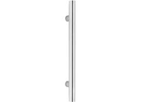 Deurgreep T-vorm 700x80x30mm hart op hart 500mm rvs